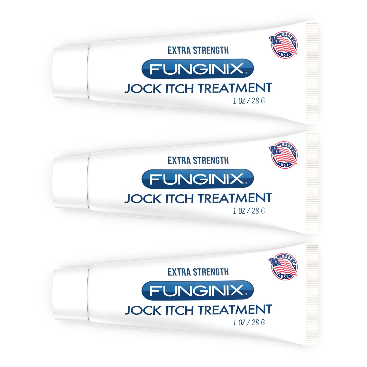 FUNGINIX Jock Itch Treatment - Relieves Itching, Burning, Scaling, and Chafing, Natural Anti Itch Treatment with Tolnaftate (1 Ounce) - Sisquoc Healthcare