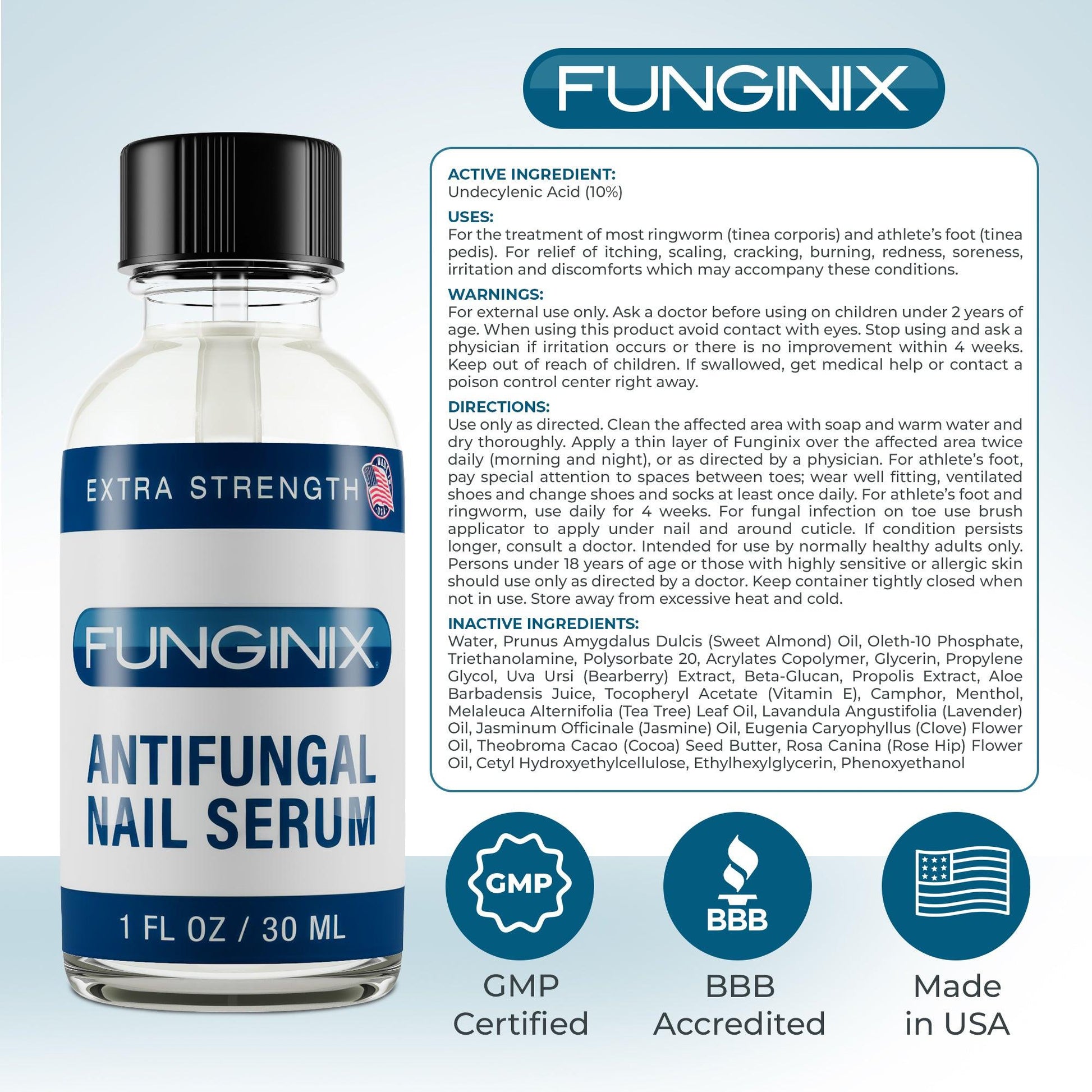 FUNGINIX - Extra Strength Toenail Fungus Treatment.