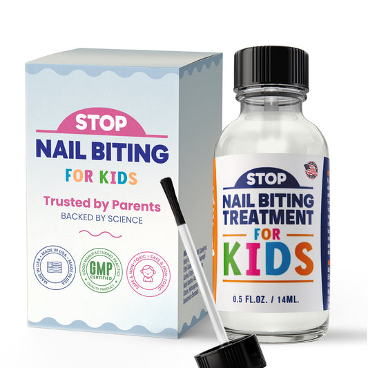KIDS STOP NAIL BITING — Bitter Taste Nail Biting Deterrent for Kids