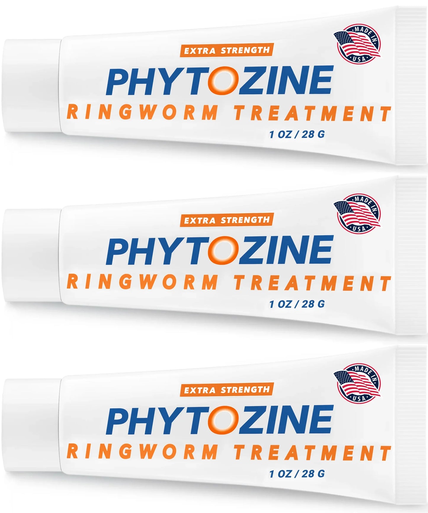 PHYTOZINE Anti Fungal Cream for Skin with 1% Tolnaftate - Ringworm Treatment for Humans - Effective Athletes Foot Treatment Cream - Sisquoc Healthcare
